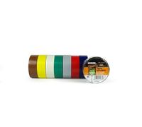 Levitantes Ruban isolant noir 10 x 19 mm, résistant à l'humidité et à la chaleur, idéal pour l'isolation électrique et les réparations.