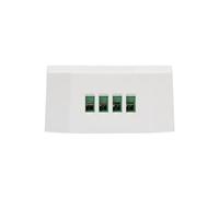Levitantes Variateur LED - Variateur TRIAC RF blanc, compatible avec bouton-poussoir, dimensions de 49 x 49 x 25 mm. Idéal pour le contrôle de l'éclairage