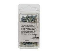 Leviton 78000-PRT Vis de rechange pour plaque murale à tête ovale, filetage 6 à 32 mm