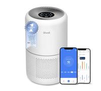 Levoit Core300S Purificateur d'Air CADR240m³/h HEPA Capture contre Allergie | CADR 240m³/h jusqu'à 50㎡, 22dB Silencieux, Contrôle par App, Capteur AirSight Plus, HEPA Filtre contre Allergie Pollen