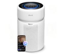 Levoit Eleva300X Purificateur d'Air, filtre HEPA contre Allergènes, Capteur | CADR 273 m³/h pour 57㎡, Capteur Intelligent PM1/2.5/10, Aperçu de l'IA pour Pollens, Ultra-silencieux 19dB