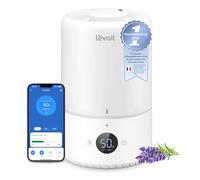 Levoit Humidificateur d'air Intelligent 3L, 19dB Sans BPA, Dual 200S | Avec Alexa et APP, à Ultrasons à Brume Froide et Diffuseur, Minuterie, Remplissage par le haut,Diffuseur d'Huiles