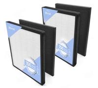 LEVOIT LV-PUR131 Lot de 2 filtres de rechange pour purificateur d'air HEPA et charbon actif LV-PUR131-RF