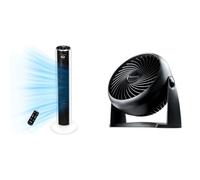 LEVOIT Ventilateur tour silencieux 28 dB avec mode veille avancé et ventilateur turbo Honeywell TurboForce