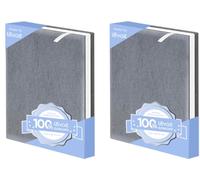 LEVOIT Vital100 Lot de 2 filtres à charbon actif de rechange pour purificateur d'air Vital 100-RF, Blanc