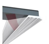 Lèvre d'étanchéité en silicone pour plaque de cheminée, fond en verre, joint en verre autocollant, lèvre d'étanchéité pour plaques de sol en verre, cheminée, plaque de four, plaque de sol