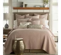 Levtex Home - Mills Waffle - Parure de lit King Size/California King - Gaufré en Coton - Taille de la Couette (269,2 x 233,7 cm), Taille de la taie d'oreiller (91,4 x 50,8 cm)