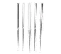 LEXIANG 5 pièces 3mm Mini Foret Diamant tête de meulage Fraise Aiguille Sculpture Polissage Verre Foret Tige tiges de meulage