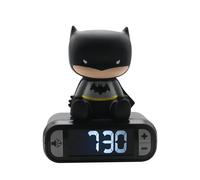 BATMAN - Réveil digital avec veilleuse lumineuse en 3D et effets sonores - LEXIBOOK