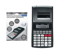 Lexibook, Calculatrice Imprimante, PRC750LXB | Calculatrice professionnelle, affichage 12 chiffres, fonction impression