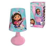 Lexibook, Gabby et la Maison Magique Veilleuse, MLT10GDHLXB | Sans fil Lampe de chevet, Veilleuse, Rose/Bleu