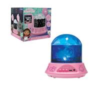 Lexibook, Gabby et la Maison Magique Veilleuse, NLJ035GDHLXB | Enceinte, projections, rechargeable, entrée AUX, effets kaléidoscope