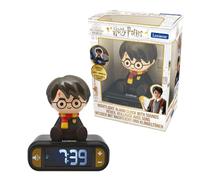 Lexibook, Harry Potter Réveil Veilleuse, RL800HPLXB | Sons et mélodies, écran LCD rétroéclairé, lumineux, snooze, Noir