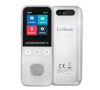 Lexibook Interpretor 3, Traducteur Vocal Instantané 137 Langues, Traduction Photo et Mémos, Traducteur Multilingue Parlant Portable Pro & Voyage, Port Écouteurs, Wi-FI et Hors-Ligne, NTL3000