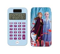 Lexibook, La Reine des Neiges Calculatrice de Poche, C45FZLXB | Étui de protection, fonctions standard, Sur pile, Bleu/Violet