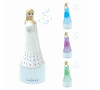 Lexibook, La Reine des Neiges Enceinte Veilleuse, NS01FZLXB | Lumière changeante, lueur douce, sur pile