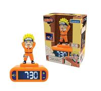 Lexibook, Naruto Réveil Veilleuse, RL800NA | Sons et mélodies, écran LCD rétroéclairé, lumineux, snooze