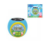 Lexibook Réveil-projecteur Peppa Pig RL977PP – Alarme & répétition, veilleuse min., écran LCD, piles