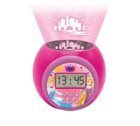 Lexibook Réveil-projecteur Disney Princesses RL977DP – Alarme, snooze, veilleuse, écran LCD, piles