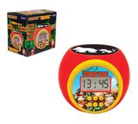 Lexibook - Réveil-projecteur Donkey Kong - Fonction Alarme et répétition Snooz - Veilleuse avec minuterie - Ecran LCD - Piles