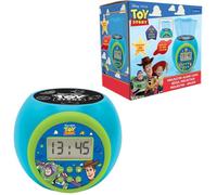 Lexibook - Réveil-projecteur Toy Story - Fonction Alarme et répétition Snooz - Veilleuse avec minuterie - Ecran LCD - Piles