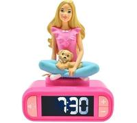 Lexibook Réveil veilleuse Barbie RL800BB – Sons et mélodies, écran LCD rétro-éclairé – Rose