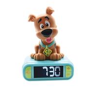Lexibook, Scooby-Doo Réveil Veilleuse, RL800SDLXB | Sons et mélodies, écran LCD rétroéclairé, lumineux, snooze, Bleu