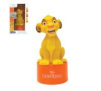 Lexibook, Simba Enceinte Veilleuse, NS01AN | Lumière douce, enceinte intégrée, sur pile, Jaune/Orange