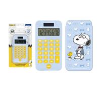 Lexibook, Snoopy Calculatrice de Poche, C45PNLXB | Affichage 8 chiffres, étui de protection, compact, lecture facile