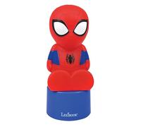Lexibook, Spider-Man Enceinte Veilleuse, NS01SPLXB | Lumière changeante, lueur douce, sur pile