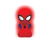Lexibook Veilleuse de poche Spider-Man NLJ01SP LED à piles, changement de couleurs Bleu/Rouge