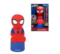 Lexibook, Spider-Man Veilleuse, NLJ01SPLXB | Veilleuse LED de poche pour chambre d'enfant, lumière changeante, lueur douce, sur pile