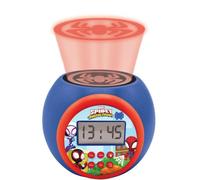 Lexibook - Spidey & His Amazing Friends - Projector Alarm Clock (Rl97