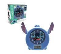 Lexibook, Stitch Réveil Compagnon Sommeil, RLT100D | Simulateur d'aube, radio FM, simulation lever/coucher de soleil, 6 sons naturels