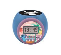 Lexibook, Stitch Réveil Projecteur, RL977DLXB | Projection au plafond, minuterie, écran LCD, snooze, sur pile, Bleu