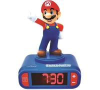 LEXIBOOK SUPER MARIO Réveil digital avec veilleuse lumineuse en 3D et effets son