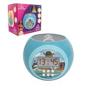 Lexibook, Vaiana Réveil Projecteur, RL977VNLXB | Projection au plafond, minuterie, écran LCD, snooze, sur pile, Bleu