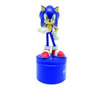 Lexibook, Sonic The Hedgehog, Veilleuse avec Haut-Parleur pour Chambre d'enfant, lumière Douce, à Piles, Bleu, NS01SN
