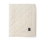 Lexington Couvre-lit Quilted organic cotton velvet 260x240 cm Blanc