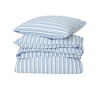 Lexington Ensemble de lit Striped Cotton Poplin White-Blue. 2 örngott