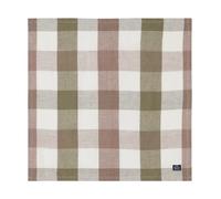 Lexington Serviette en tissu Checked Linen/Cotton 50x50 cm Olive