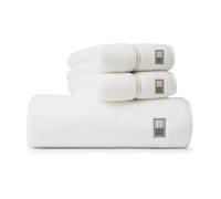 Lexington Serviette Lexington Hotel 70x130 cm Blanc-beige
