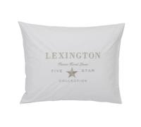Lexington Taie d'oreiller Hotel Embroidery 50x60 cm Blanc-beige clair