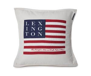 Lexington Taie Icons Arts & Crafts 50x50 cm Beige-white
