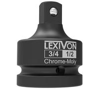 LEXIVON Adaptateur pour impact Réducteur, 3/4 à 1/2" d'adaptateurs de conversion adapté, Adaptateur de douille à choc pour clé dynamométrique, perceuse, cliquet (LX-402)