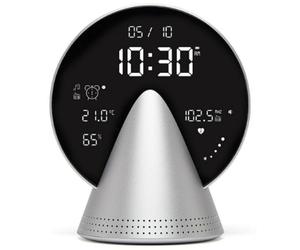 Lexon - Horloge conique Despertador (glacier alu)