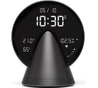 Lexon - Horloge conique Despertador (gris platine)