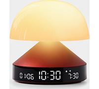 Lexon - Lampe/réveil Mina Sunrise (rouge foncé)