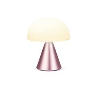 Lexon MINA M Lampe Champignon LED sans fil rechargeable, lampe à poser avec 9 couleurs de lumière et variateur d'intensité, jusqu'à 24h d'autonomie - Rose