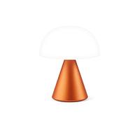 Lexon MINA M Lampe LED à poser sans fil rechargeable, de chevet ou bureau, à variateur d'intensité, jusqu'à 12h d'autonomie - Orange